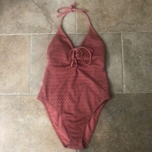 Hollister crochet bathing suit size small
